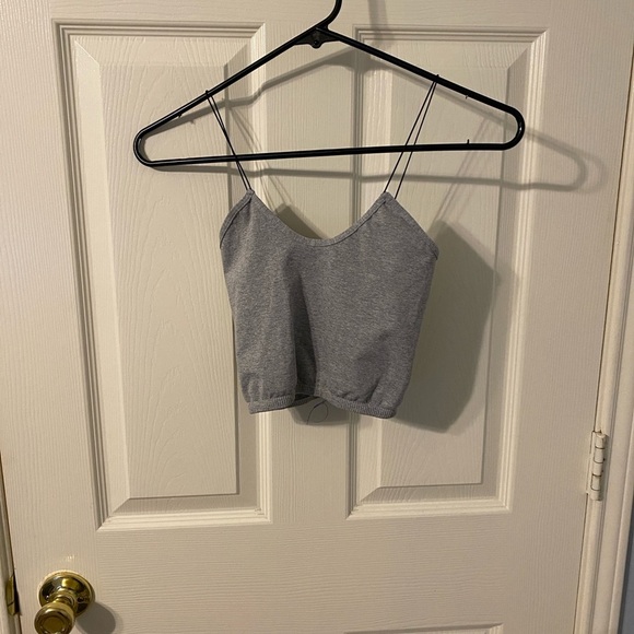 Free People Intimately Heather Gray Tank NWOT - Picture 6 of 6